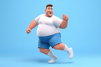 Cartoon exercising vitality strength. AI generated Image by rawpixel.
