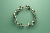 Jewelry wreath celebration accessories. AI generated Image by rawpixel.