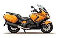 Motorcycle vehicle wheel white background. AI generated Image by rawpixel.