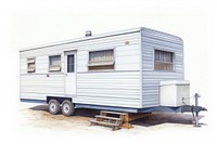 House architecture building trailer. AI generated Image by rawpixel.