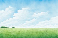 Sky backgrounds grassland landscape. 