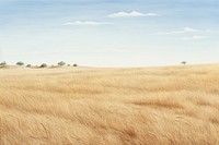 Sky grassland outdoors horizon. 