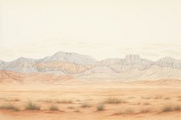 Landscape outdoors desert nature. AI generated Image by rawpixel.
