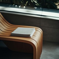 Furniture table wood architecture. 