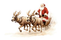 Christmas livestock mammal animal. AI generated Image by rawpixel.