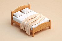 Bed furniture bedroom sheet. AI generated Image by rawpixel.