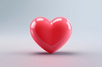 Heart red balloon circle. AI generated Image by rawpixel.