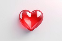 Heart red jewelry circle. AI generated Image by rawpixel.