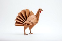 Origami turkey creativity livestock. AI generated Image by rawpixel.