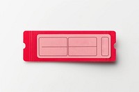 Text ticket white background electronics. AI generated Image by rawpixel.