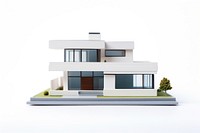 House architecture building white background. AI generated Image by rawpixel.