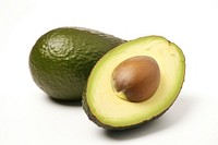 Avocado fruit plant food. 