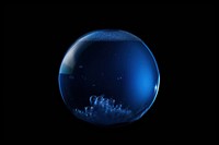 Sphere planet bubble black. AI generated Image by rawpixel.