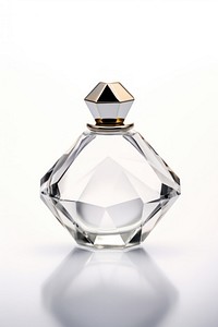 Perfume bottle gemstone glass. AI generated Image by rawpixel.