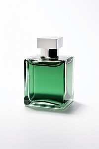 Perfume bottle cosmetics emerald. AI generated Image by rawpixel.