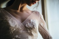 Wedding dress fashion bride. 