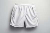 Shorts sports white competition. 