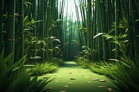 Bamboo vegetation outdoors nature. AI generated Image by rawpixel.