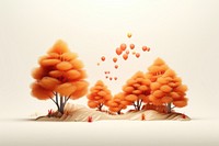 Landscape autumn plant tranquility. AI generated Image by rawpixel.