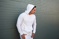 Hood sweatshirt sleeve hoodie. 