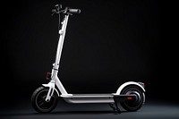 Scooter vehicle black background transportation. AI generated Image by rawpixel.