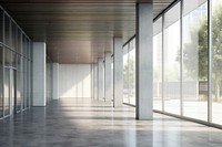 Architecture building corridor flooring. AI generated Image by rawpixel.