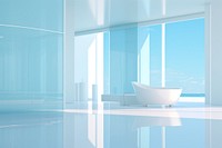 Flooring bathtub architecture daylighting. 