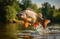 Fish animal water carp. 