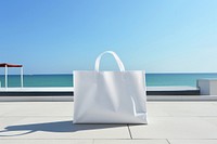 Bag outdoors handbag white. 