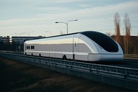 Vehicle train railway car. AI generated Image by rawpixel.