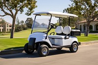 Vehicle golf car sports. AI generated Image by rawpixel.