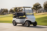 Vehicle golf car sports. 