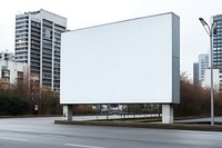 City advertisement architecture billboard. AI generated Image by rawpixel.