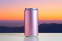 Aluminum refreshment technology container. 