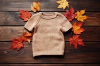 Sweater pattern autumn wood. AI generated Image by rawpixel.