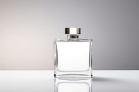 Perfume bottle glass white. 