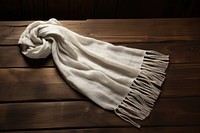 Table white scarf wood. 