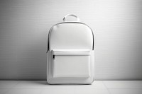 Backpack handbag white architecture. AI generated Image by rawpixel.
