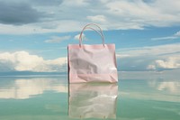 Bag reflection handbag cloud. 