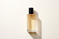 Cosmetics perfume bottle yellow. 