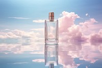 Reflection cosmetics perfume bottle. 