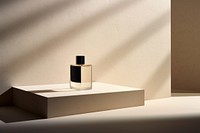 Bottle cosmetics perfume lighting. AI generated Image by rawpixel.