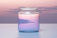 Jar reflection bottle glass. AI generated Image by rawpixel.