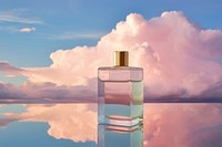 Reflection cosmetics perfume bottle. 