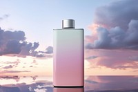 Cosmetics perfume bottle cloud. 