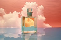 Cosmetics perfume bottle glass. AI generated Image by rawpixel.