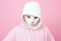 Hood pet sweatshirt portrait. AI generated Image by rawpixel.