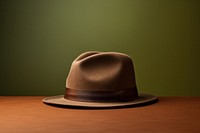 Fedora brown headwear headgear. 