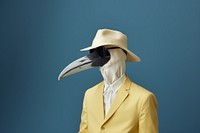 Bird animal disguise headwear. 