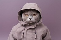 Sweatshirt animal mammal jacket. AI generated Image by rawpixel.